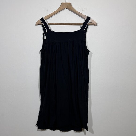 Eileen West Black Sleeveless Chemise Nightgown Dress Women’s M Sleepwear - Picture 4 of 6